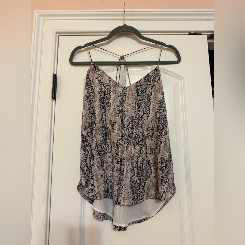 Gianni Bini Snake Skin Tank